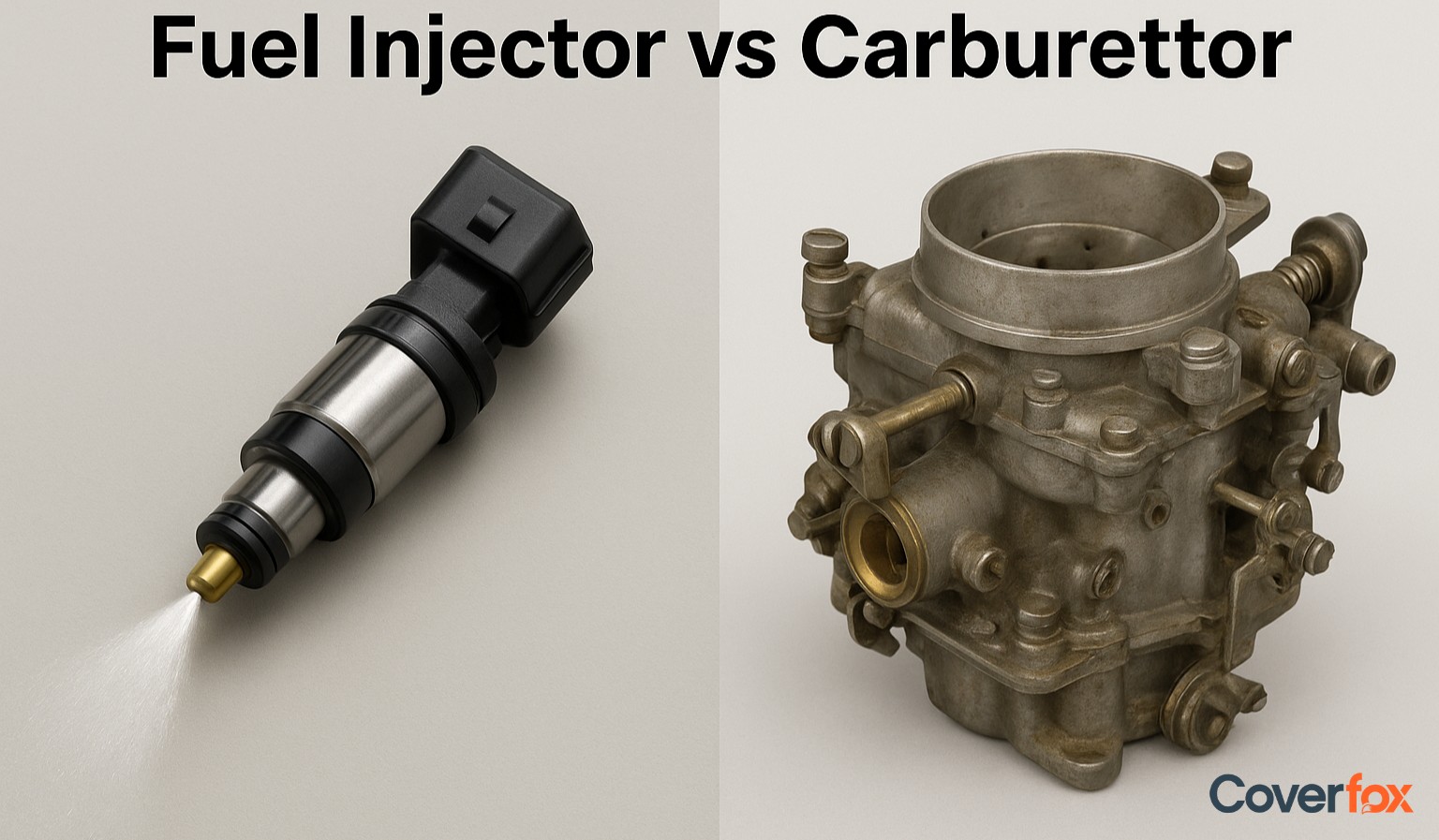 Difference Between Fuel Injector and Carburettor in Bikes